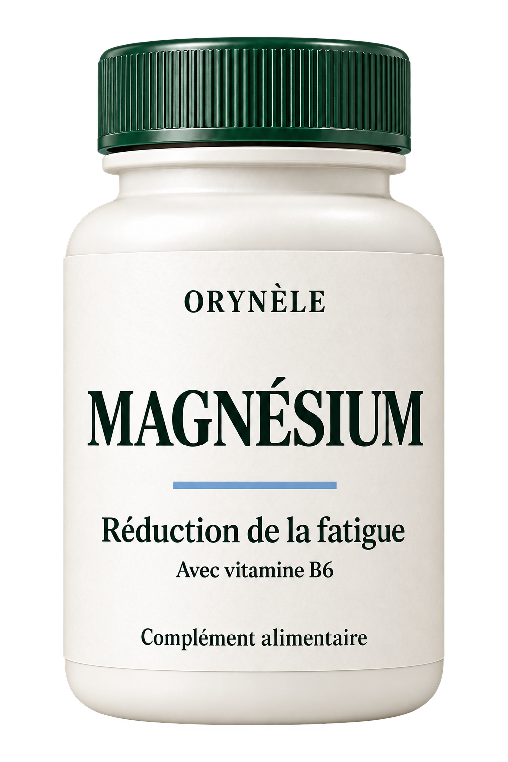 Concept de flacon ORYNÈLE Magnésium